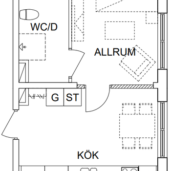 An image of the home at Bergaliden 21, Helsingborg