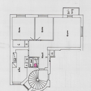 An image of the home at Västra Prinsgatan 8, Karlskrona