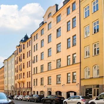 An image of the home at Tomtebogatan, Stockholm
