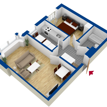 An image of the home at Carl Krooks Gata 5, Helsingborg