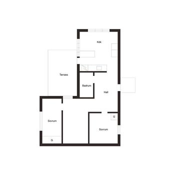 An image of the home at Margaretavägen, Täby