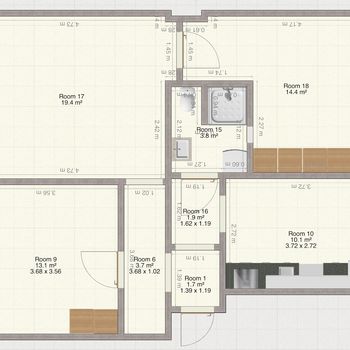 An image of the home at Tranemansgatan 5, Helsingborg