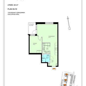 An image of the home at Matchgatan 5, Norrköping