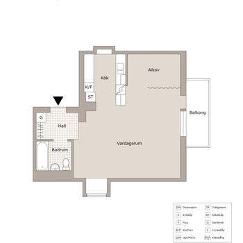 An image of the home at Apotekaregatan 4, Helsingborg