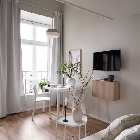Bild av loftgångshus i Göteborg