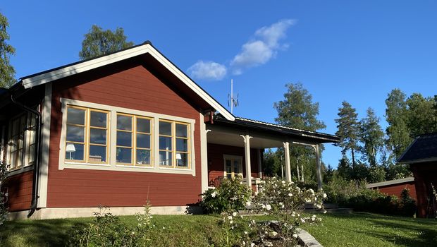 Stuga i fäbodmiljö nära badsjö, Gagnef i Dalarna | Blocket Bostad